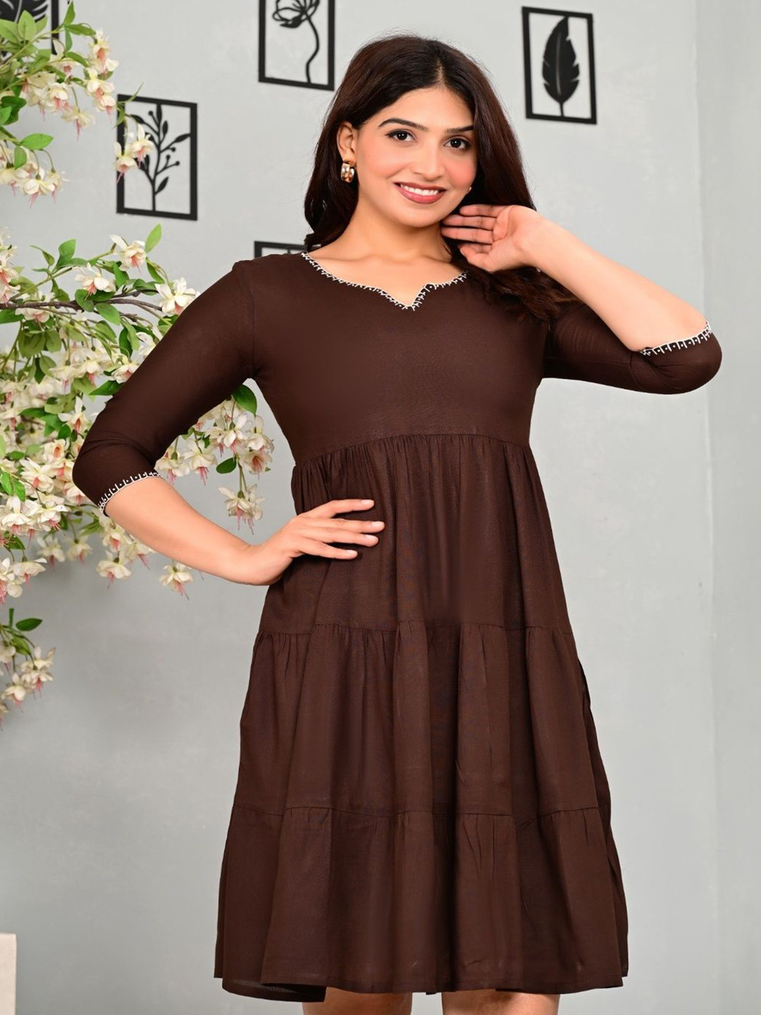 Pollux Craft Women Fit and Flare Dress