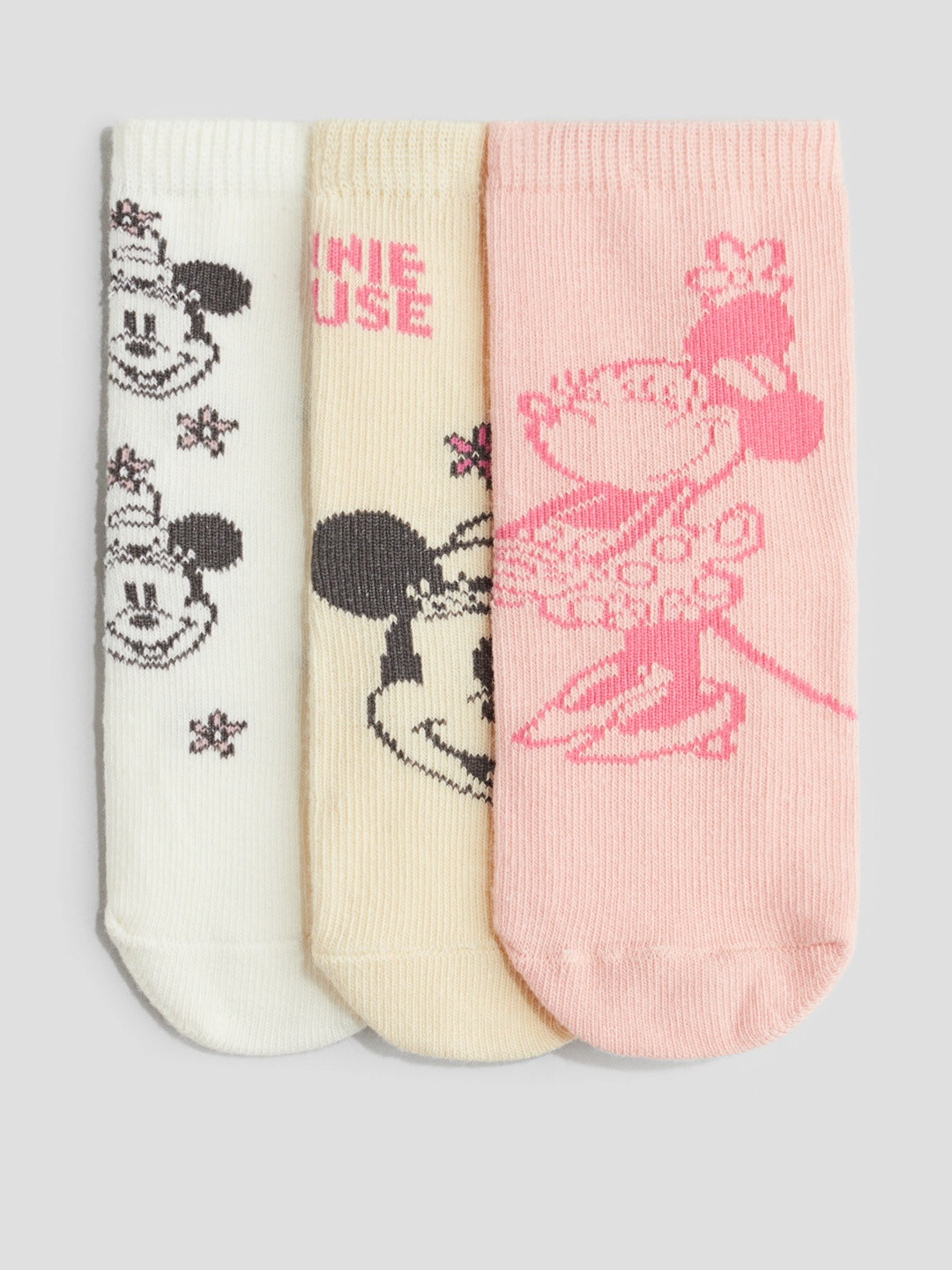 H&M 3-Pack Motif-Detail Socks