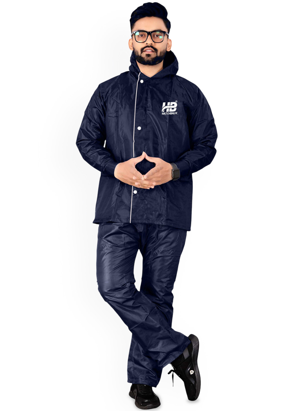 SANCIA Men Reversible Double Coated Waterproof Rain Suit