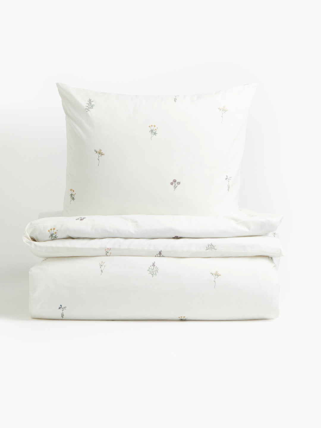 H&M Patterned Single Duvet Cover Set