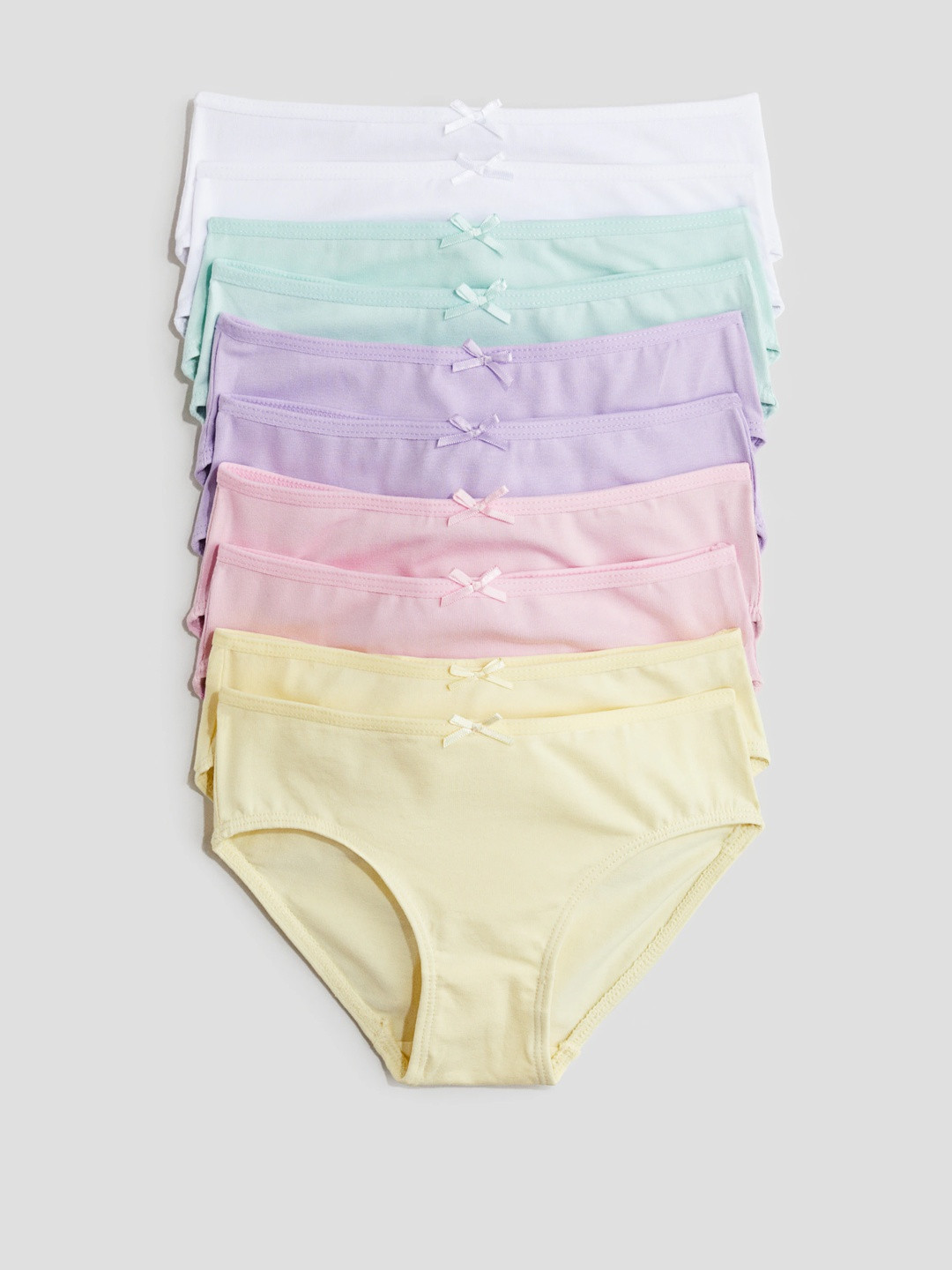 H&M Girls 10-Pack Cotton Briefs
