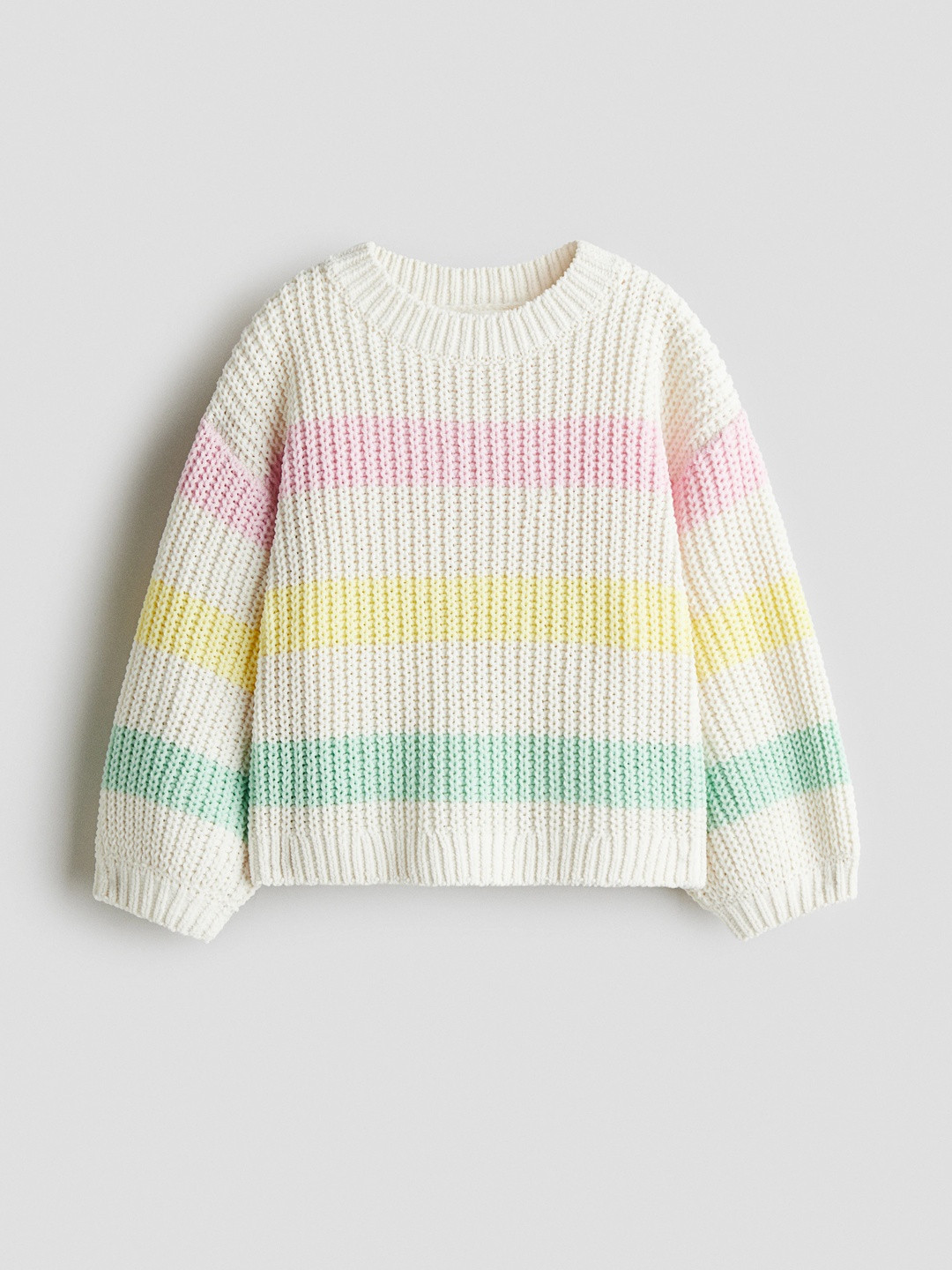 H&M Girls Chenille-Knit Jumper