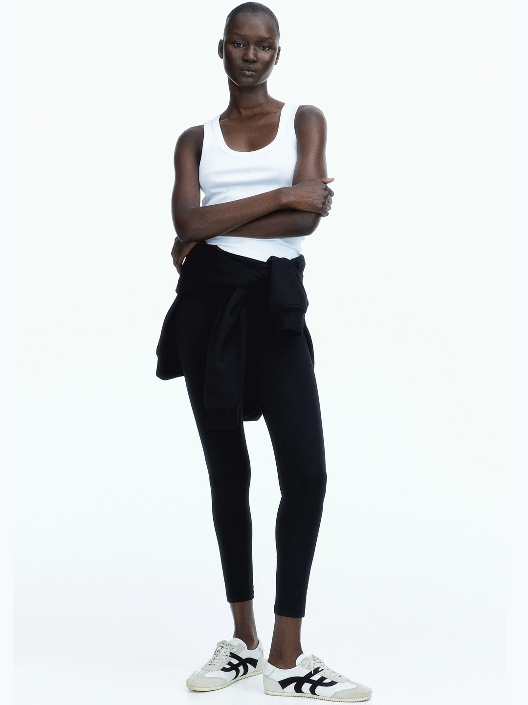 H&M Women Cotton-Blend Leggings