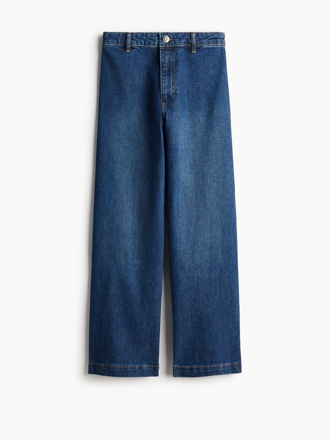 H&M Women Cropped Twill Trousers