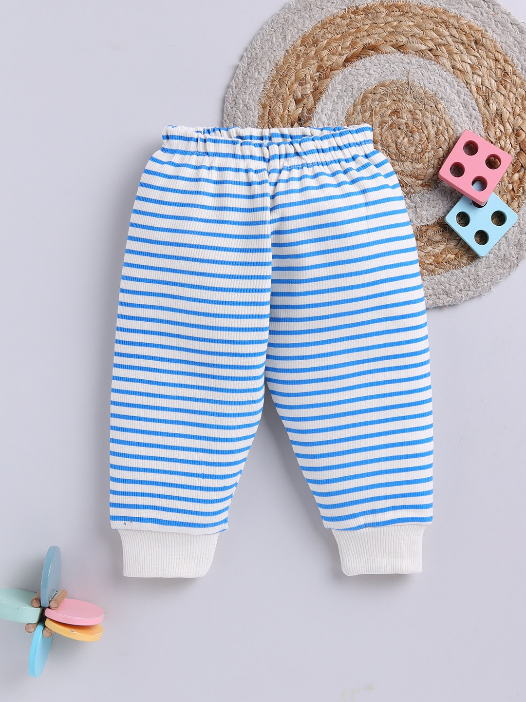 YK X Tinyo Infants Girls Striped Pyjamas
