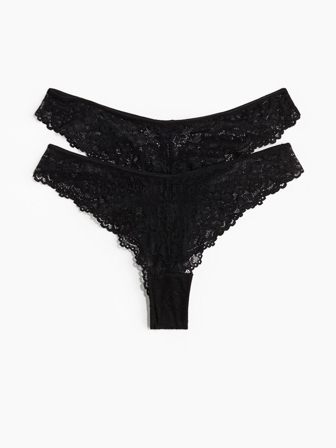 H&M 2-Pack Lace Brazilian Briefs