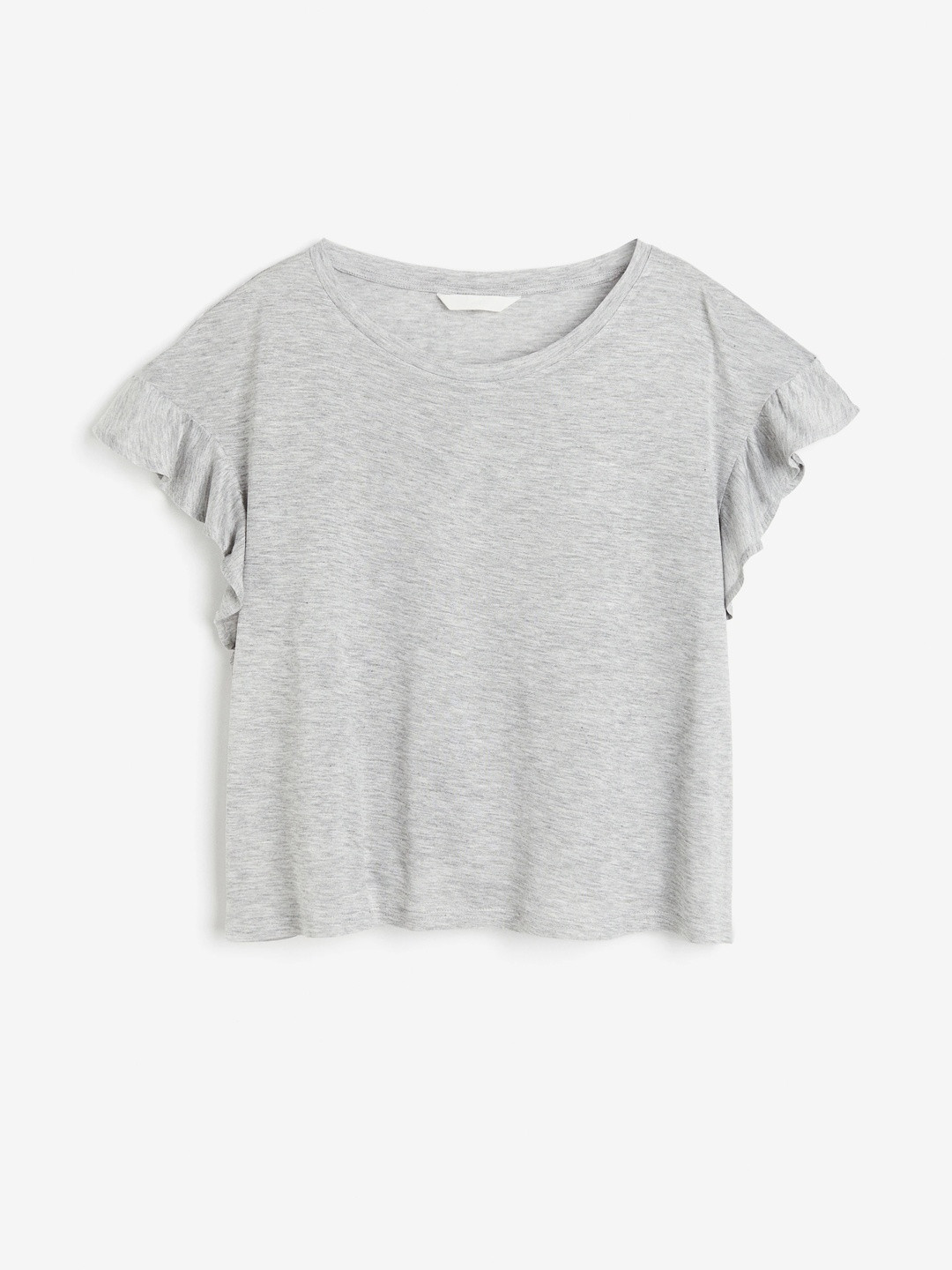 H&M Frill-Trim Cotton Top