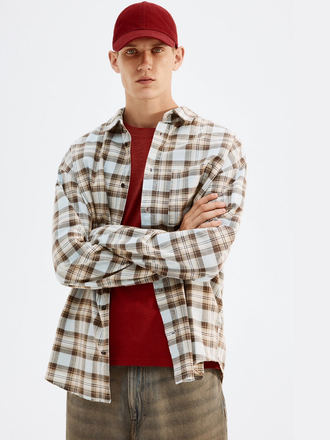 H&M Pure Cotton Loose Fit Shirt