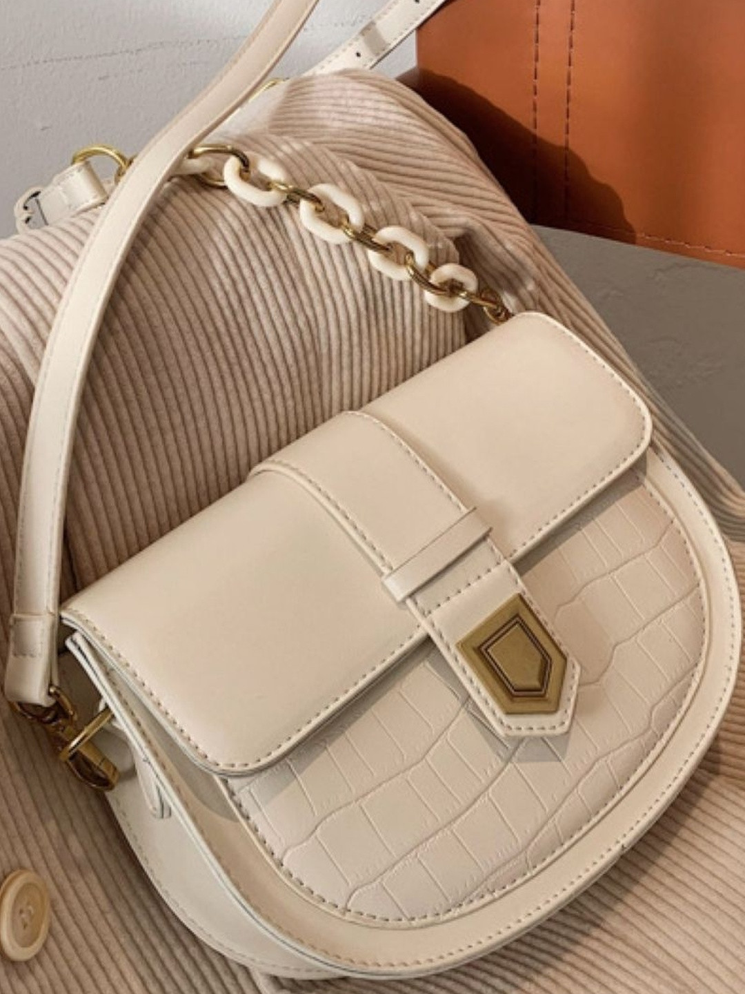 CORSICA Women Solid Polyester Small Party Swagger Sling Bag