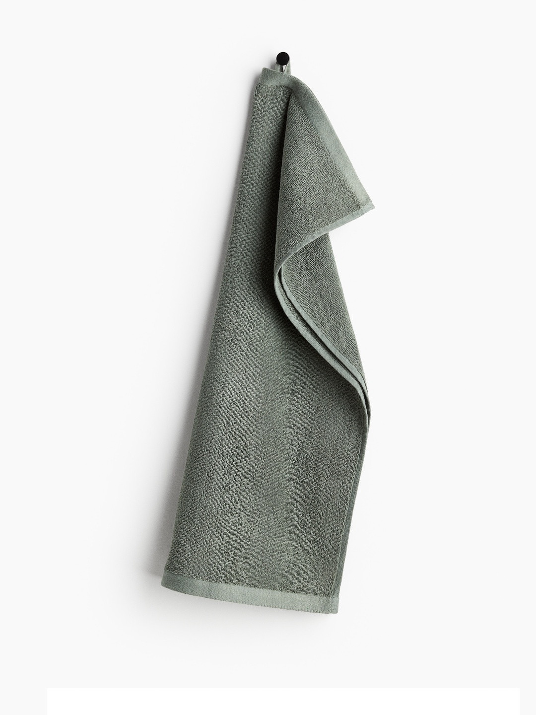 H&M Green Terry Hand Towel