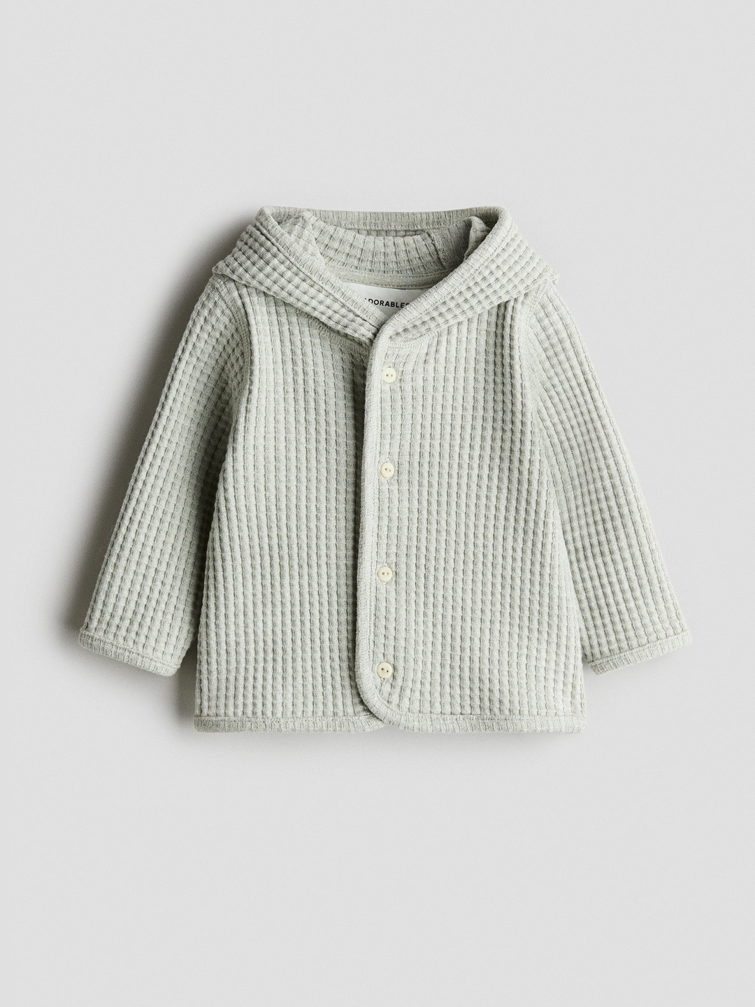H&M Boy Waffled Cotton Cardigan