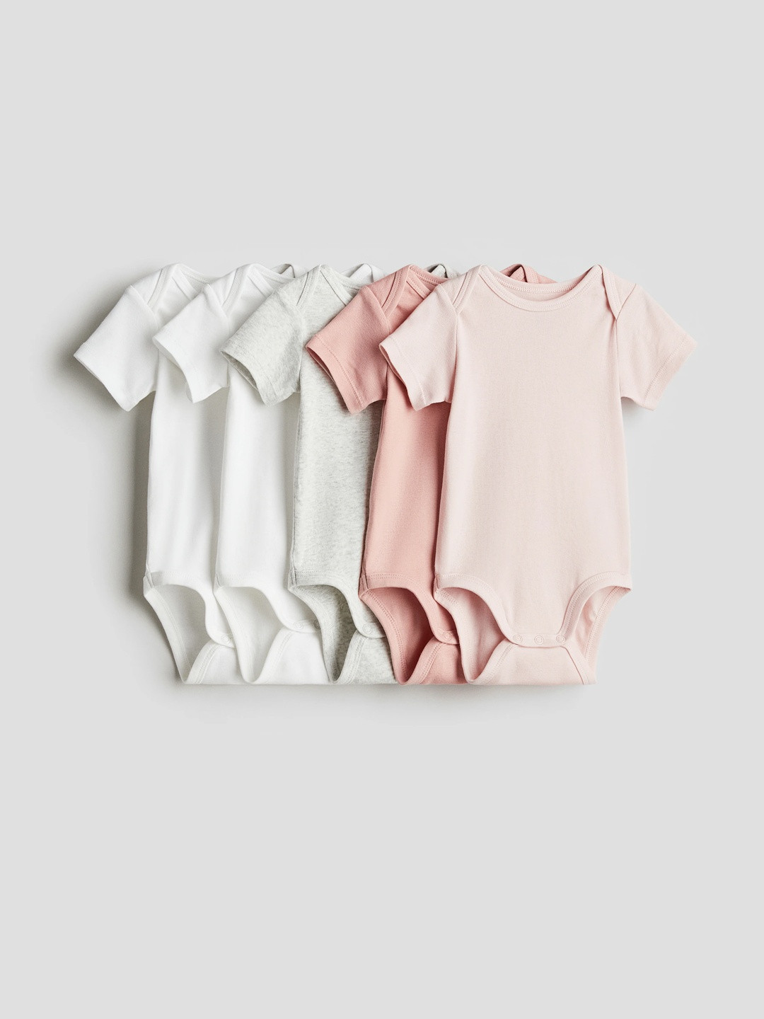 H&M Infant Boys 5-Pack Cotton Bodysuits
