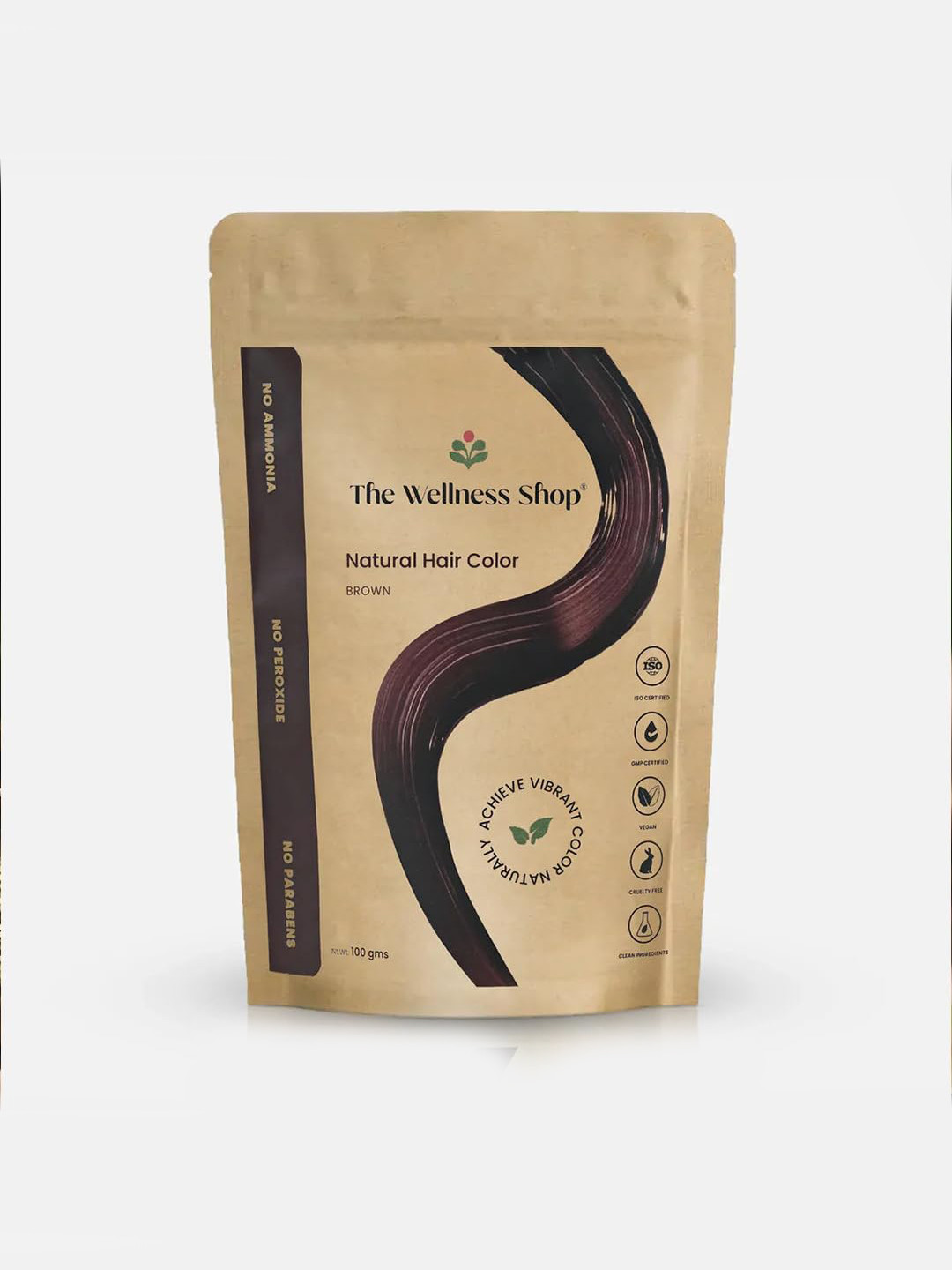 The Wellness Shop Natural Hair Color 100g - Brown