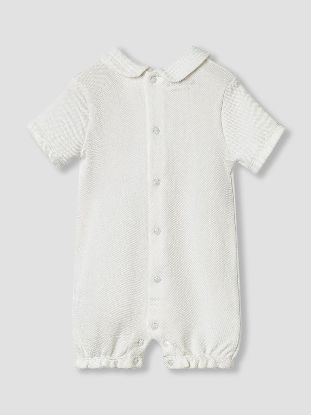 Giggles by Babyshop Infant Girls Self-Designed Trim Collared Rompers