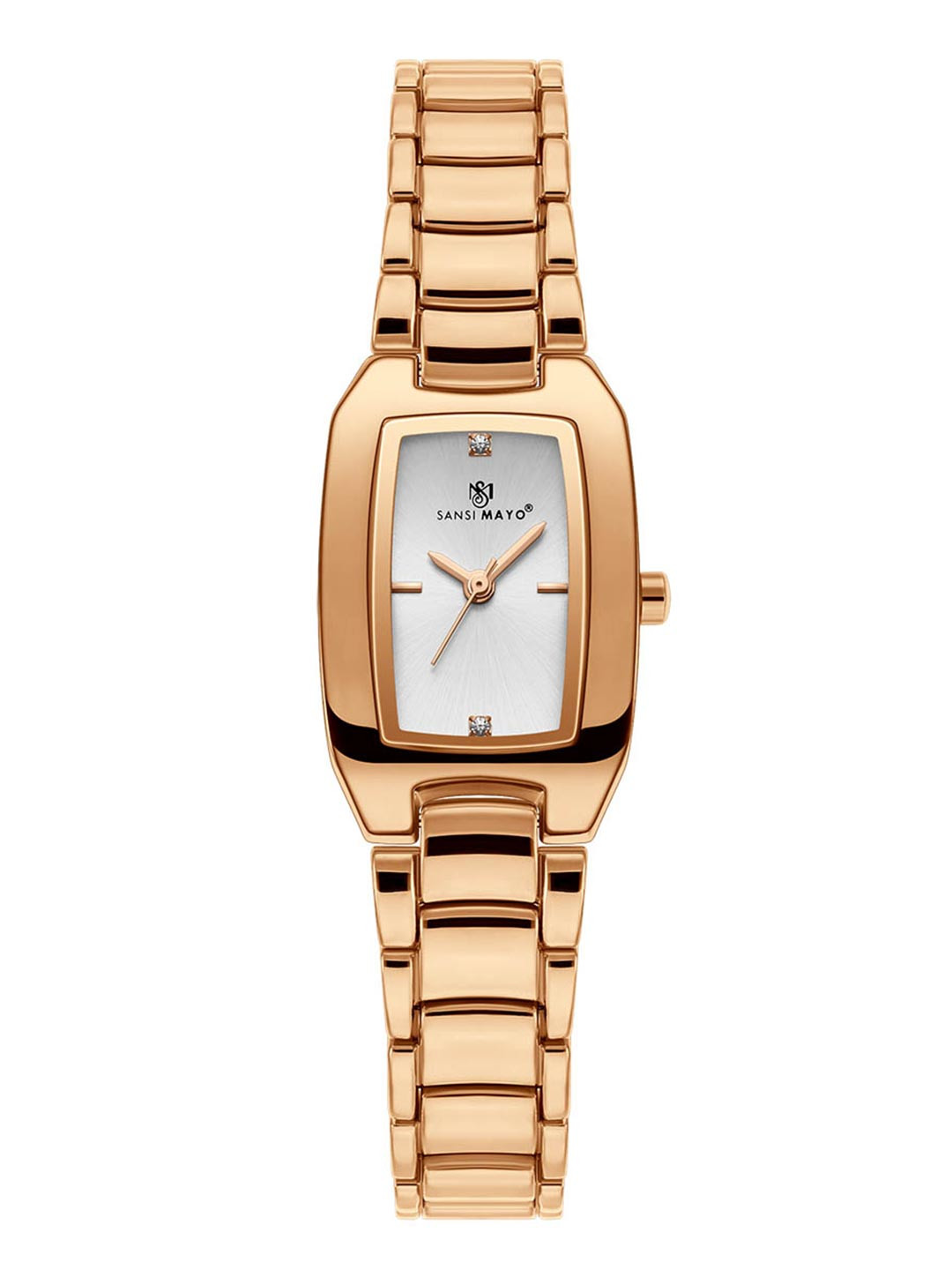 SANSIMAYO NAINA Women Bracelet Style Straps Analogue Watch SM-L-213-RG-RG-W