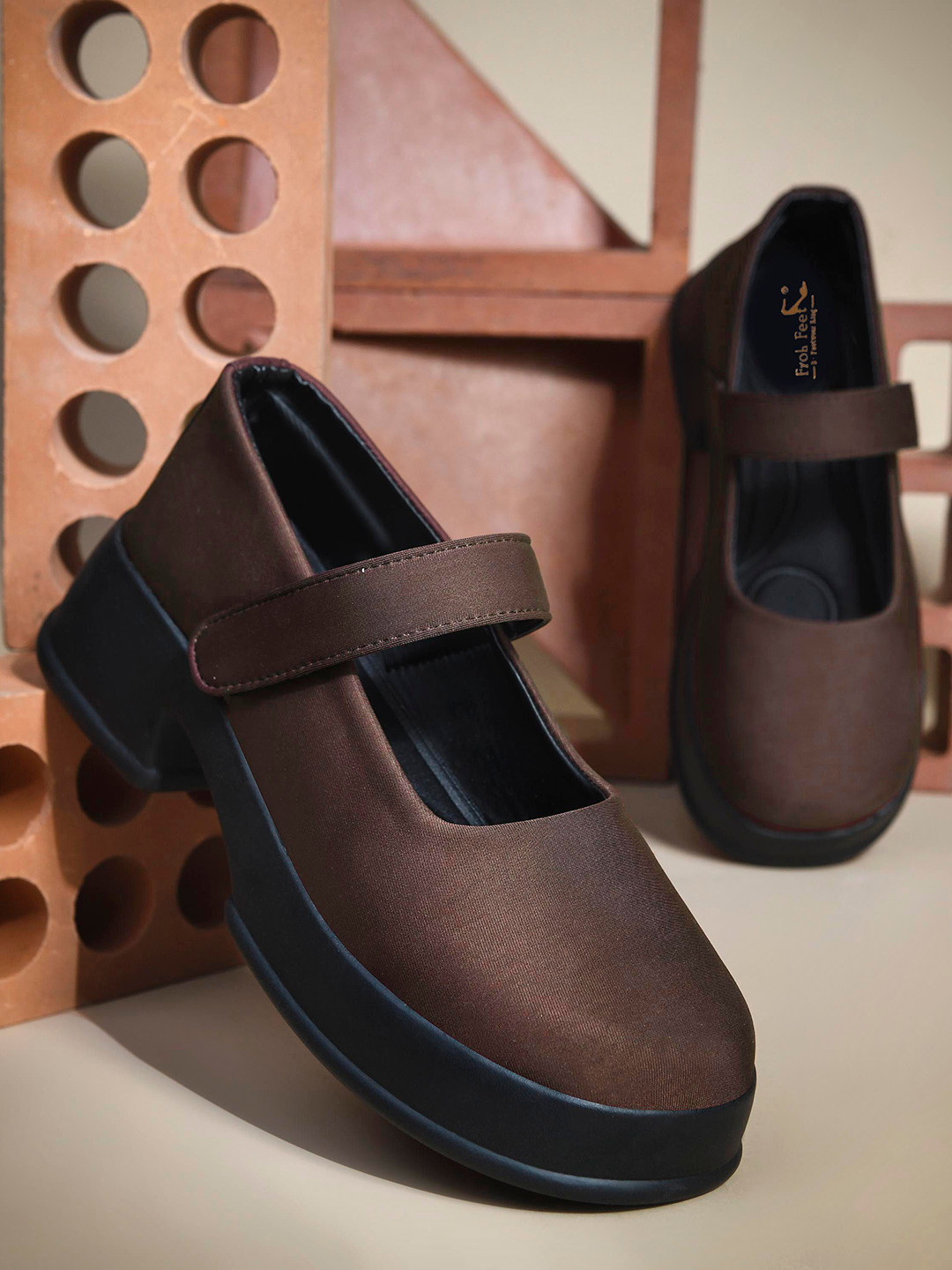 Froh Feet Women Platform Mary Janes