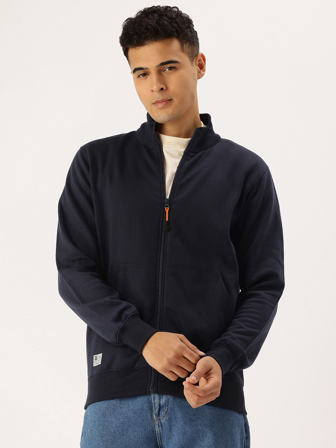 FIFTY TWO Mock Collar Sweatshirt