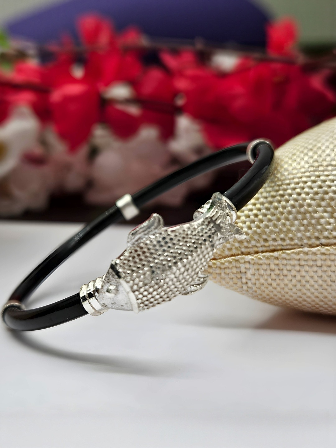 PARASMONI Women Fish Charm Noya Bangle