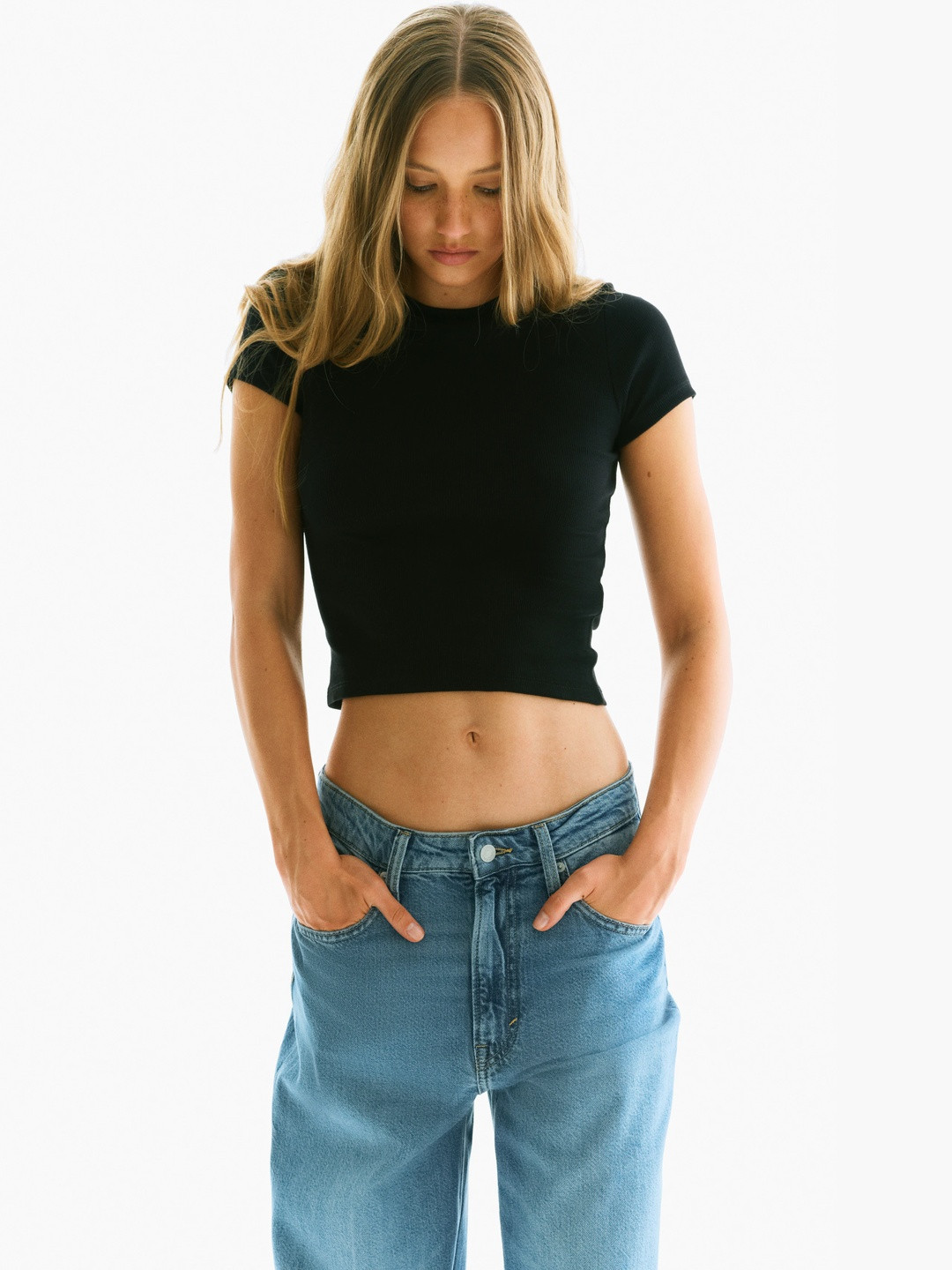 H&M Fitted T-Shirt