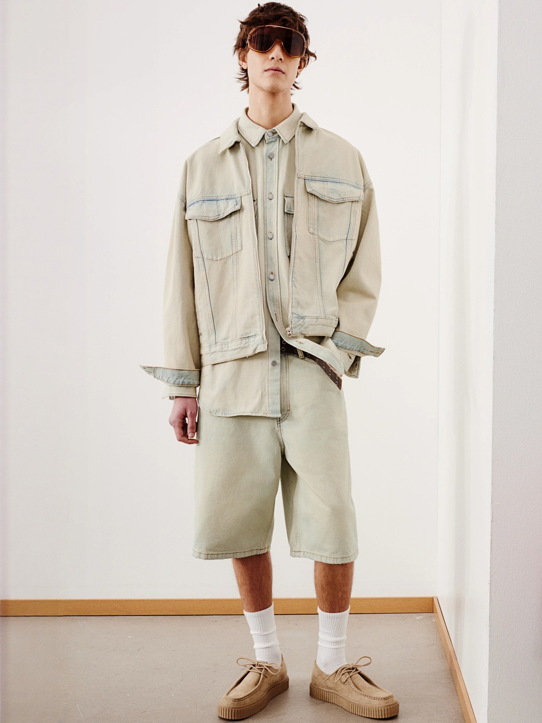 H&M Baggy Denim Shorts