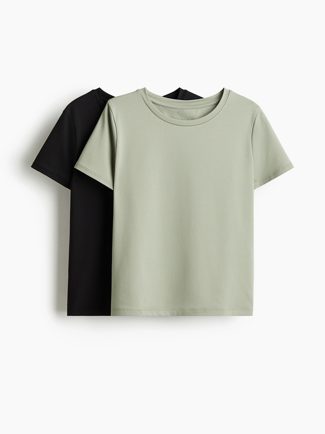H&M 2-Pack Sports Tops With Dry Move