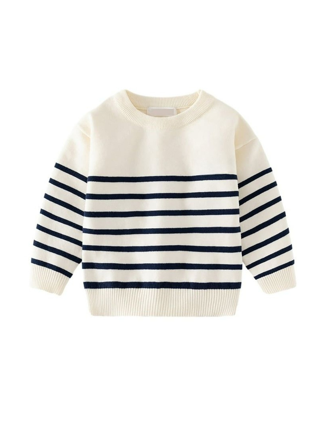 Rebiva Boys Striped Woollen Pullover Sweater