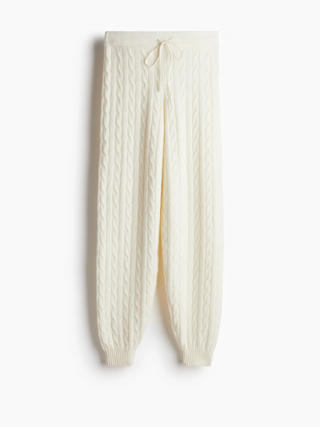 H&M Women Cable-Knit Joggers