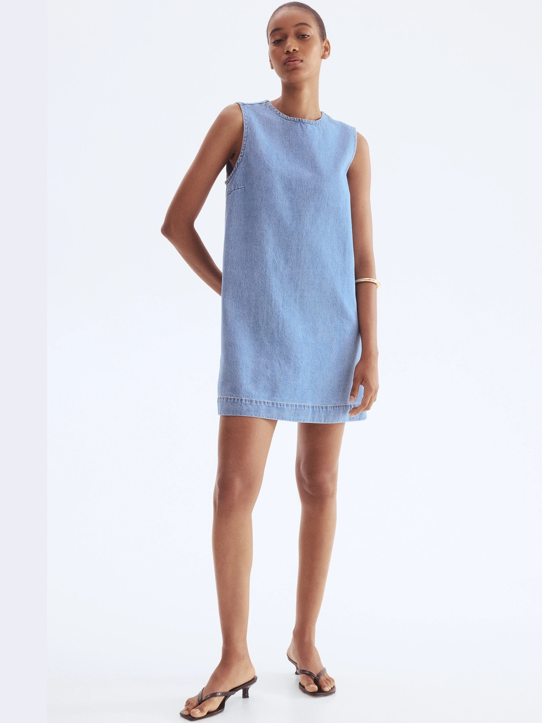 H&M Denim Shift Dress