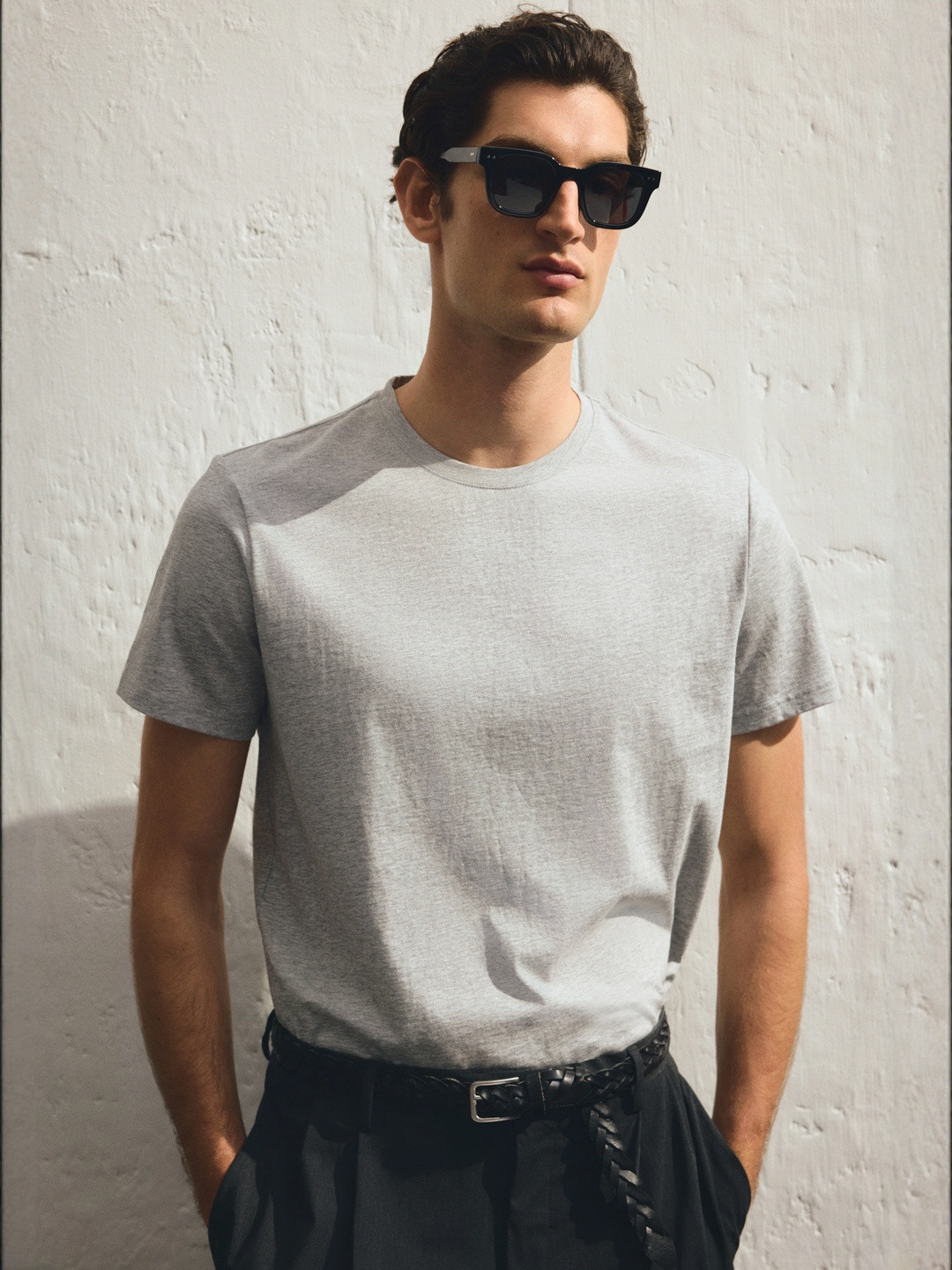 H&M Slim Fit Pima Cotton T-shirt