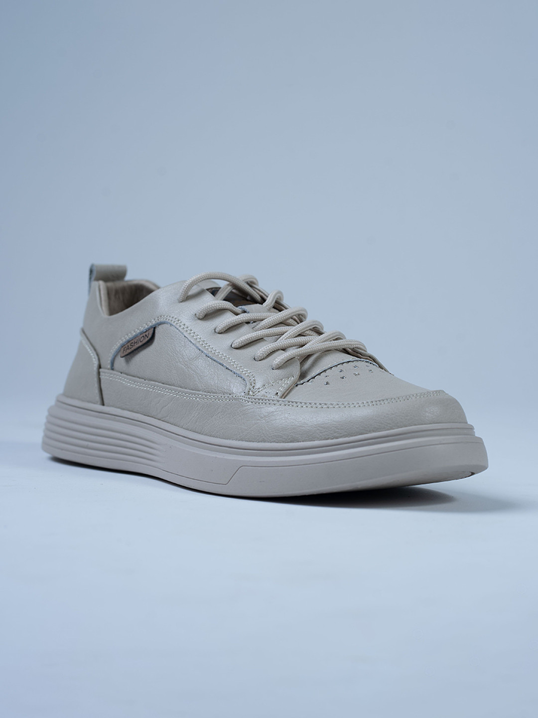 GRITPRO Men Mesh Round Toe Lace-Ups Sneakers