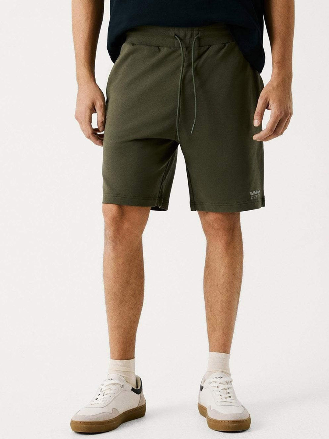 Pepe Jeans X Red Bull Racing Cotton Sweat Stretch Shorts