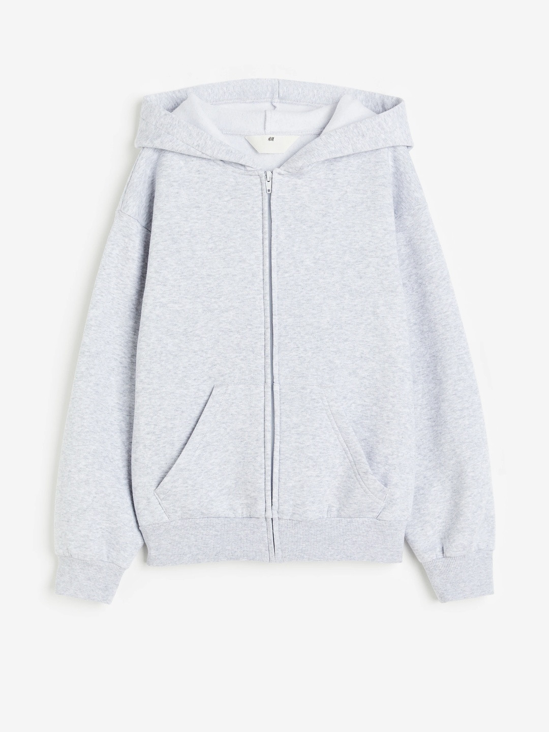 H&M Girls Oversized Zip-Through Hoodie
