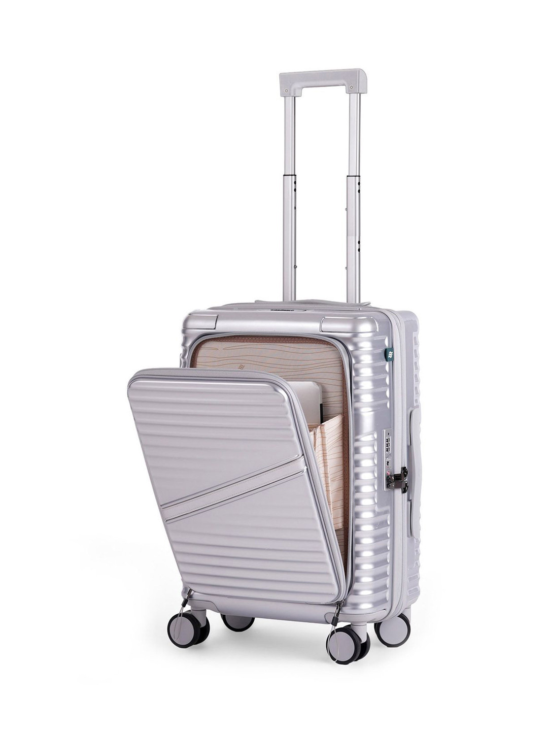 Assembly Unisex Oblique Pro Cabin Hard Luggage Trolley Bag