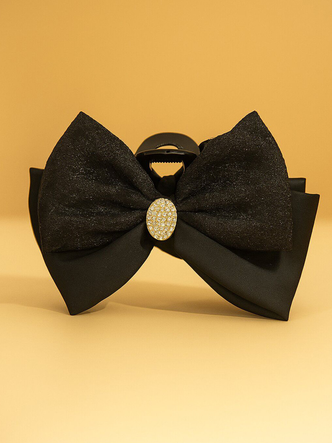 Haute Handles Women Korean Style Bow embellished Hair Claw Clip