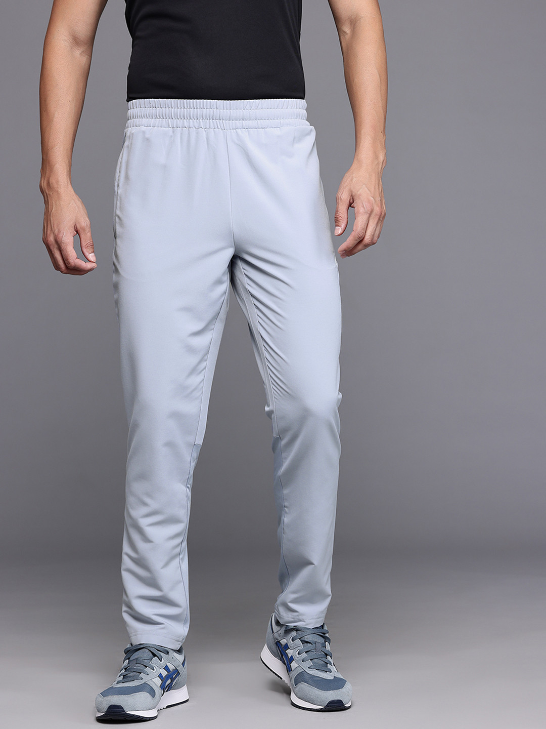 ASICS Men Brand Logo Detail Slim Fit Training Track Pants