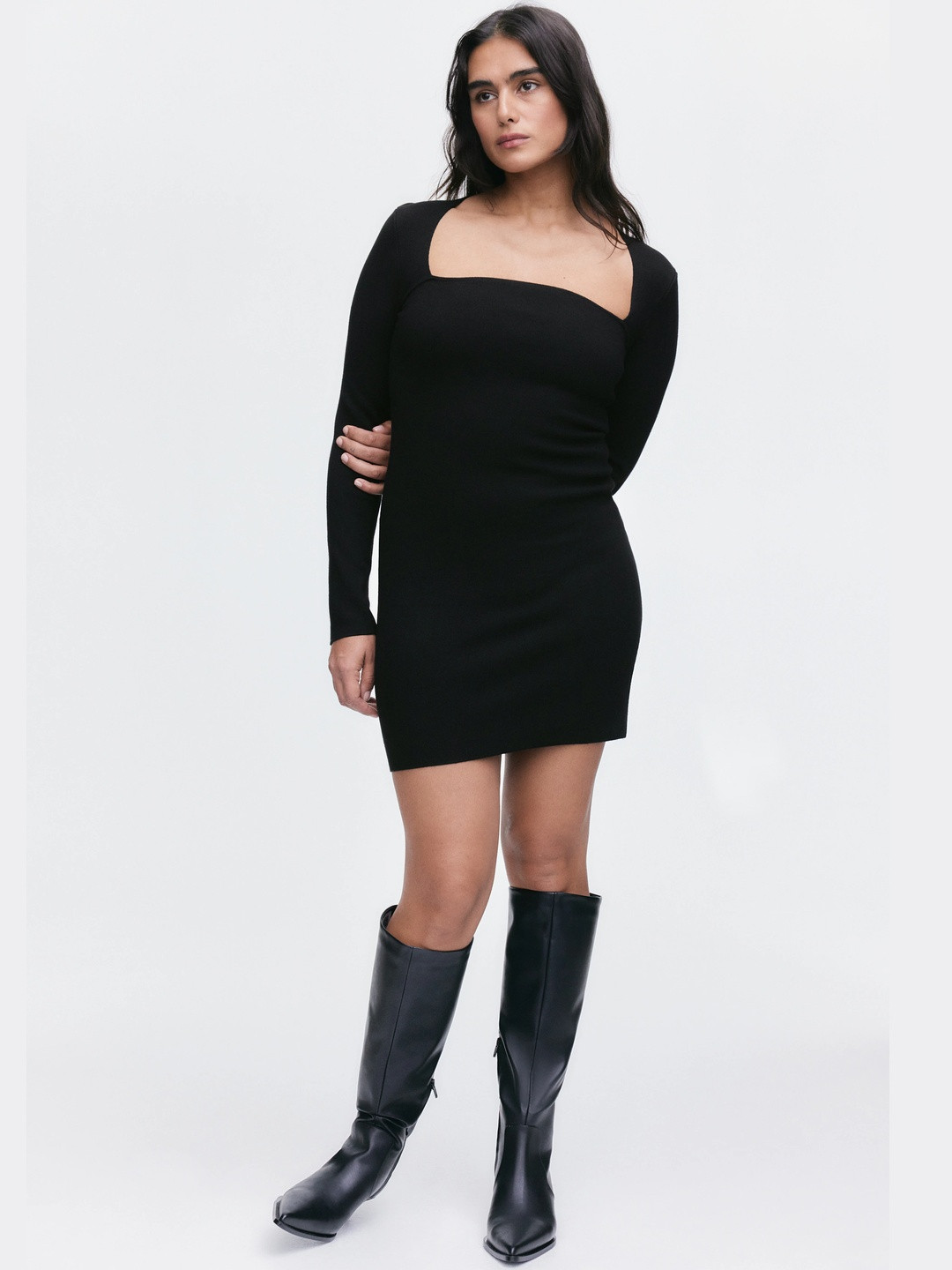 H&M Knitted Mini Dress