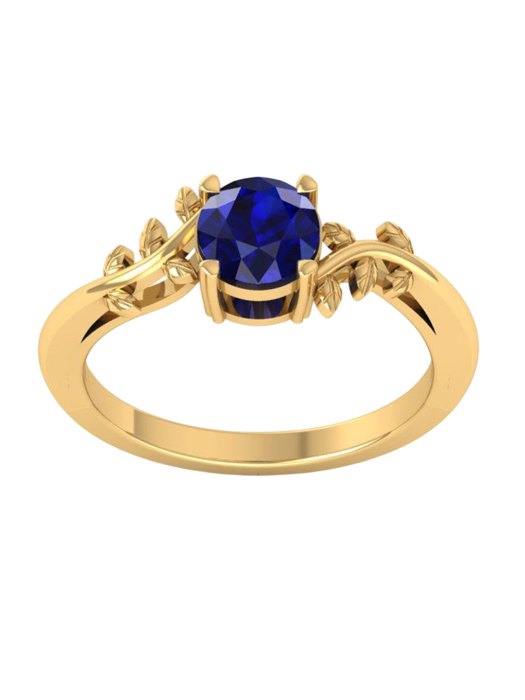Eddicted 925 Sterling Silver 14 Kt Gold-Plated Cubic Zirconia-Studded Finger Ring