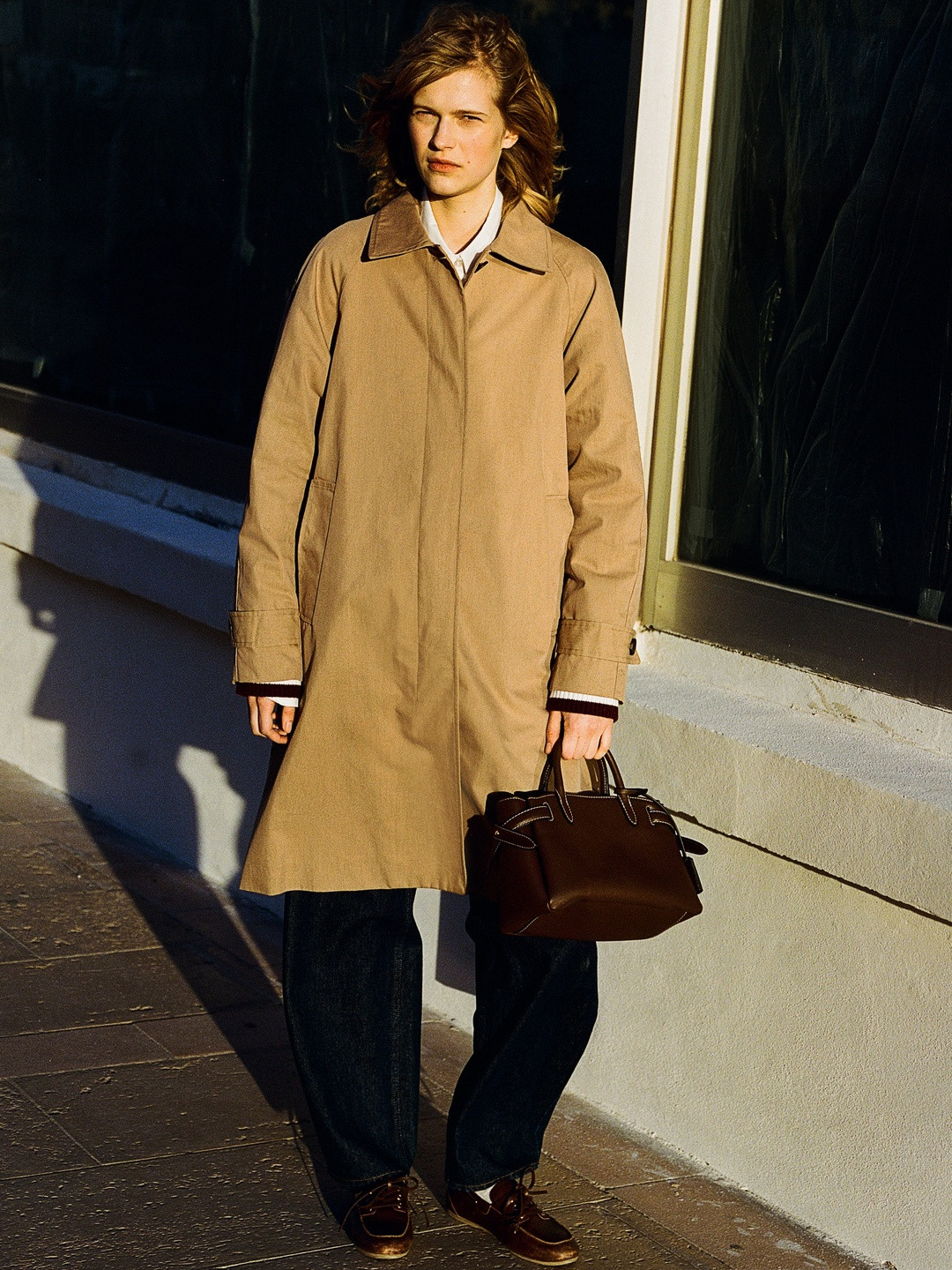 H&M Women Twill Car Coat