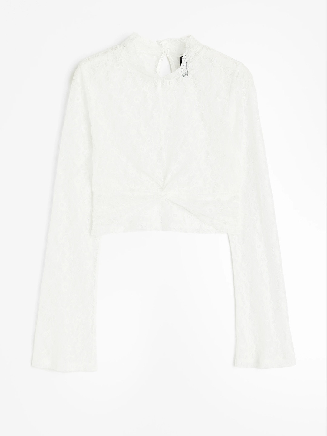 H&M Long-Sleeved Lace Top