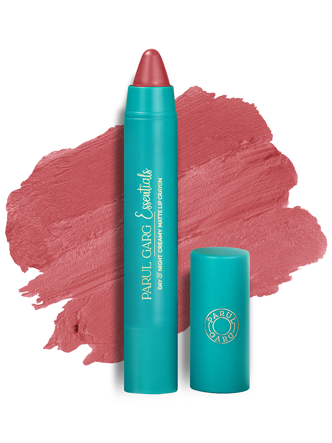 Parul Garg Creamy Matte Lip Crayon, Rich Pigment - Influencer Soft Almond Brown