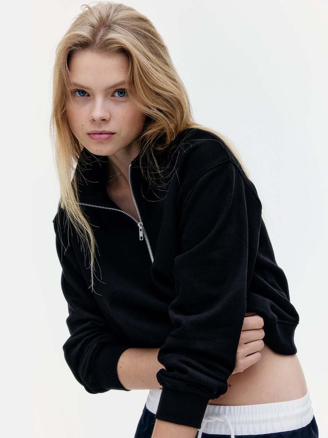 H&M Women Zip-Top Sweatshirt