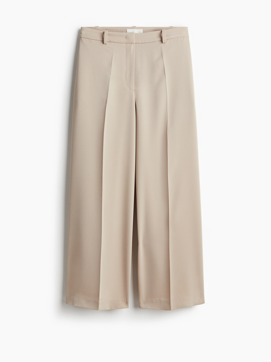 H&M Women Wide Twill Wide Leg Trousers
