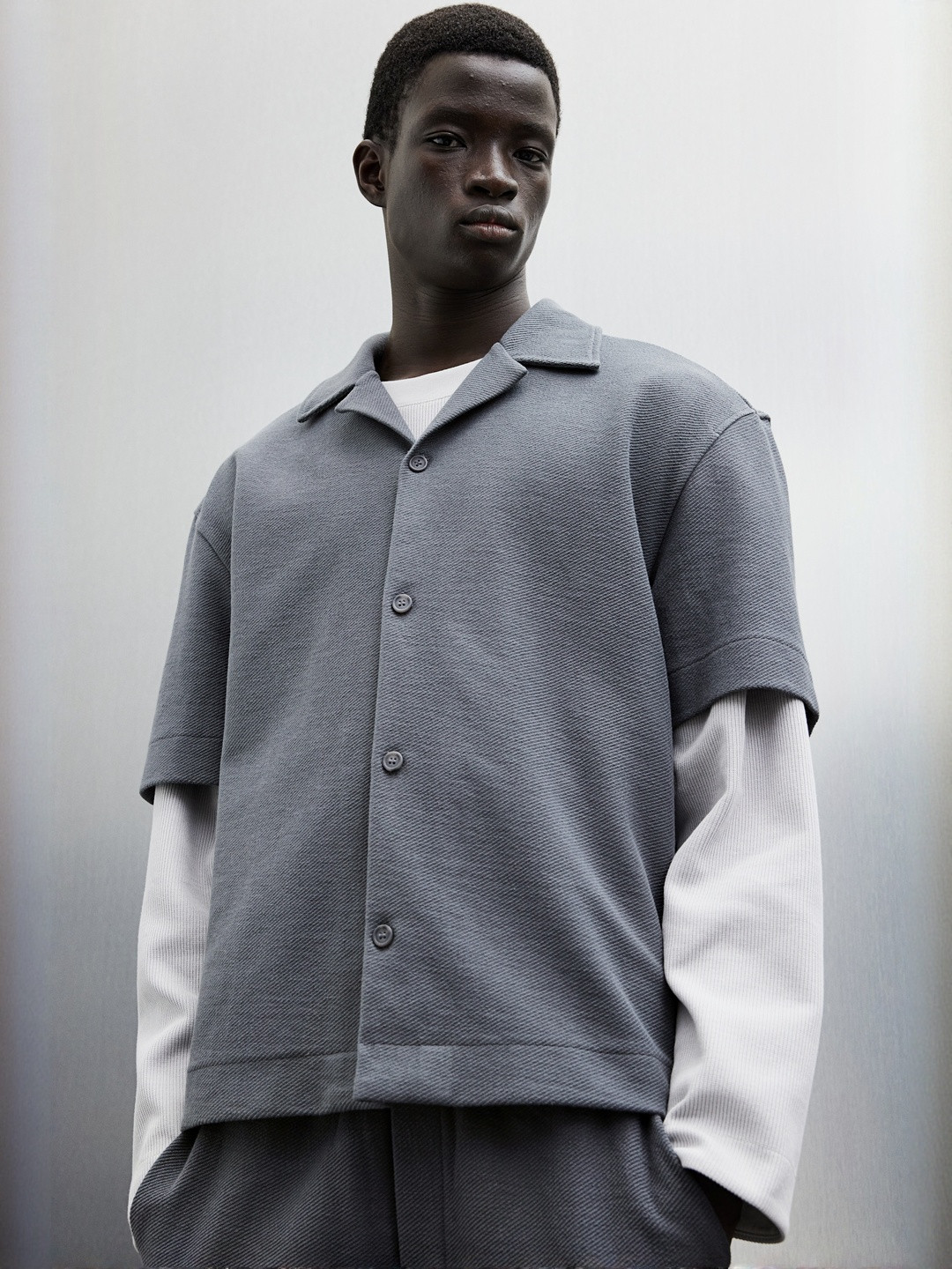 H&M Loose Fit Resort Shirt