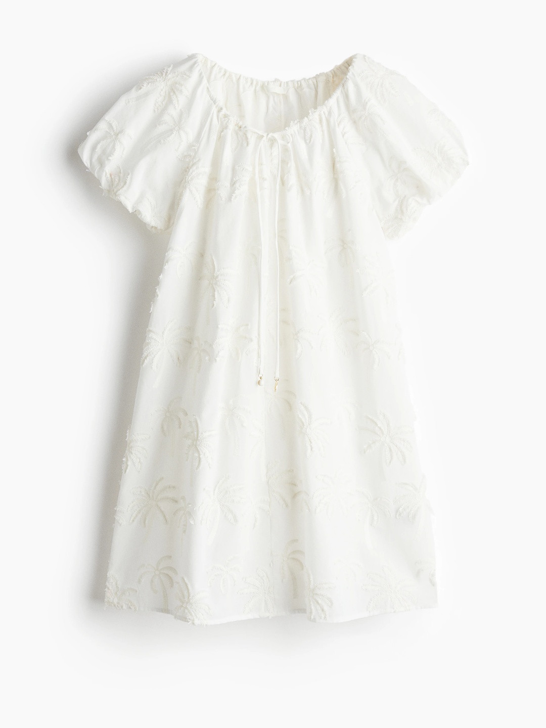 H&M Embroidered Tunic Dress