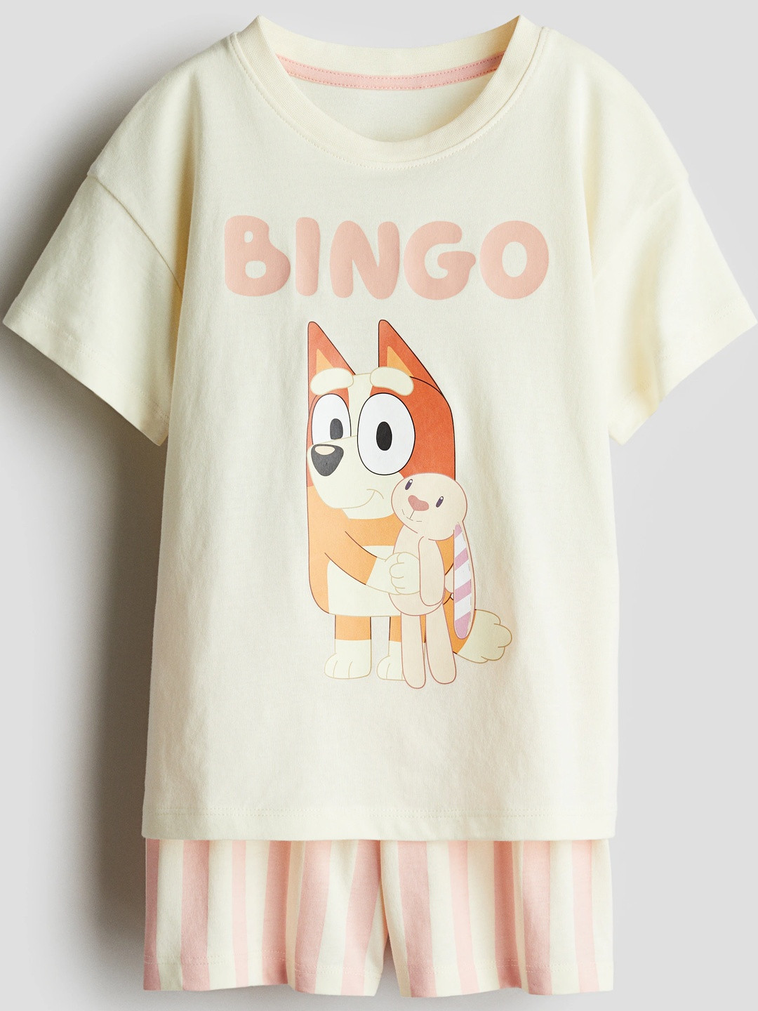 H&M Printed Cotton Jersey Pyjamas