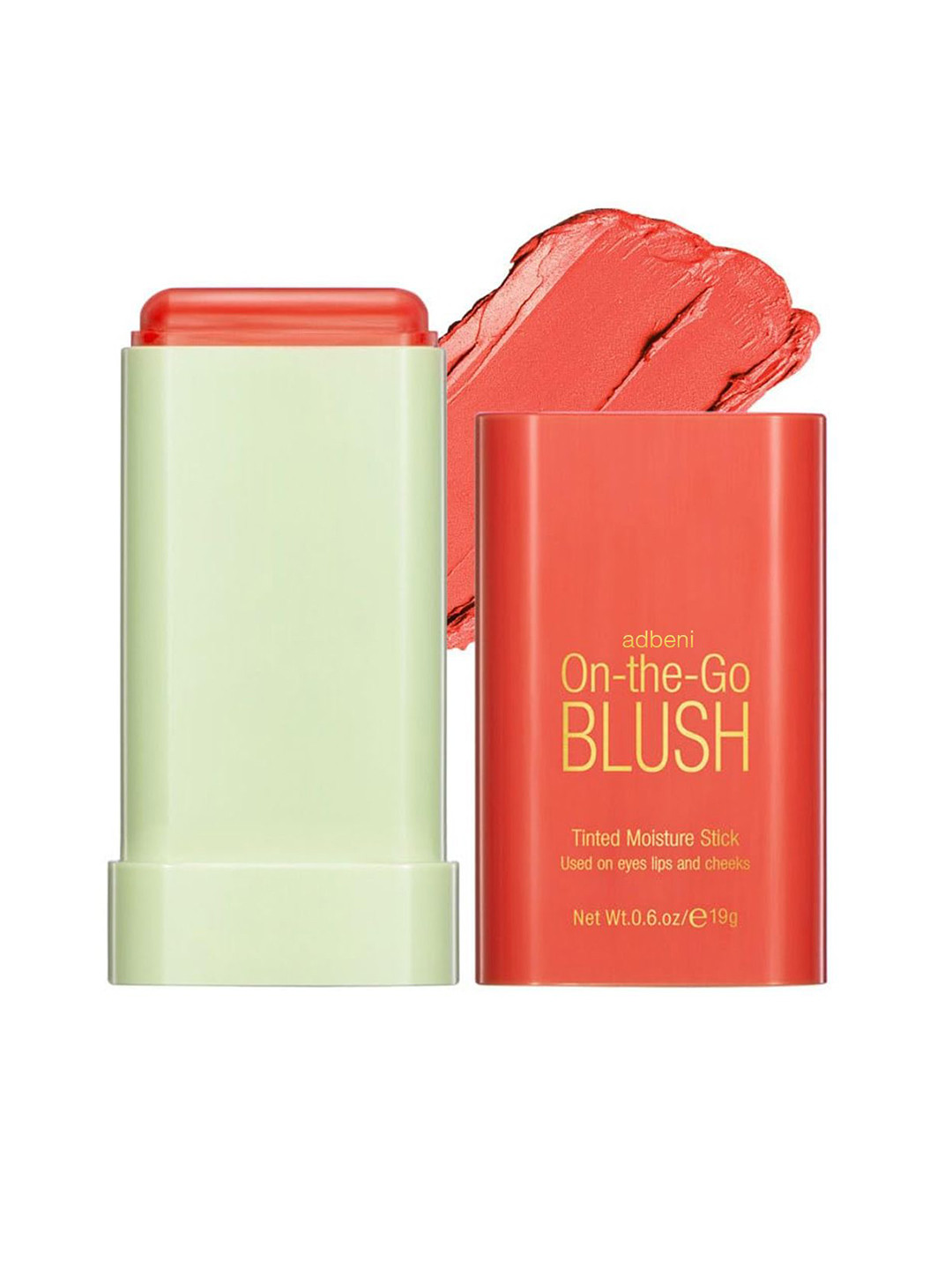 Adbeni On The Go Blush Stick With Vitamin E - 19 g - Juicy