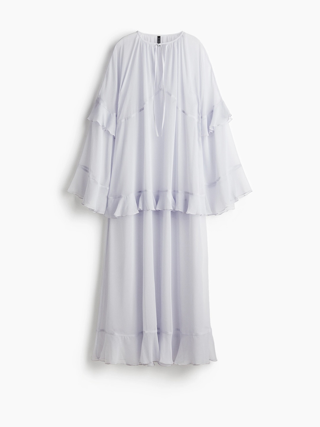 H&M Flounced Chiffon Dresses