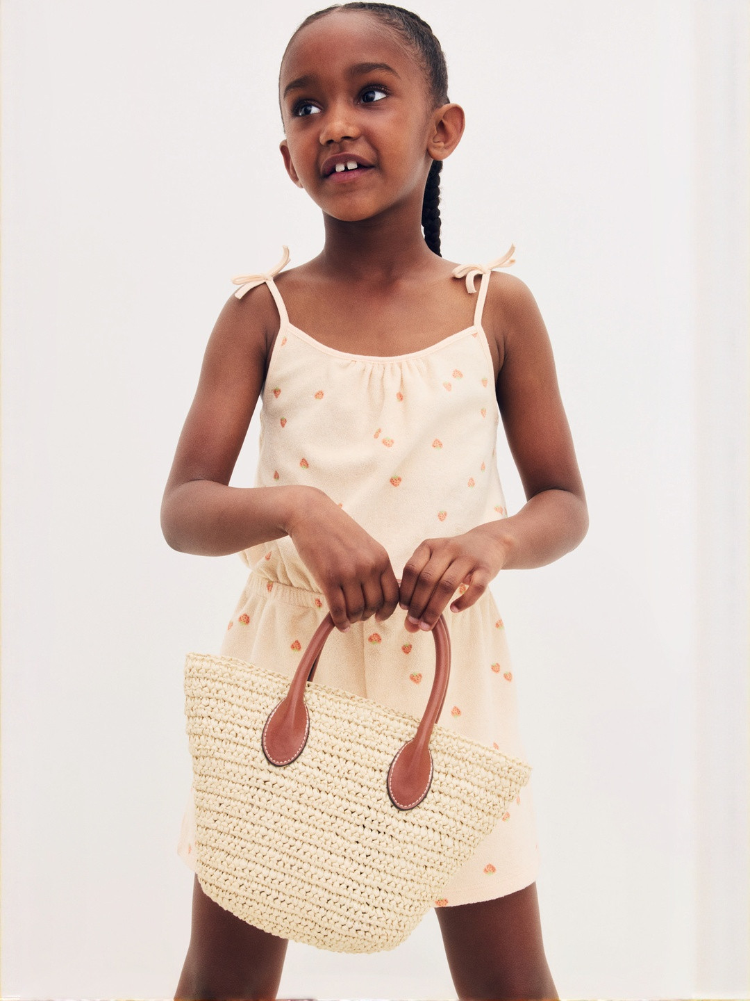 H&M Patterned Terry Jumpsuit