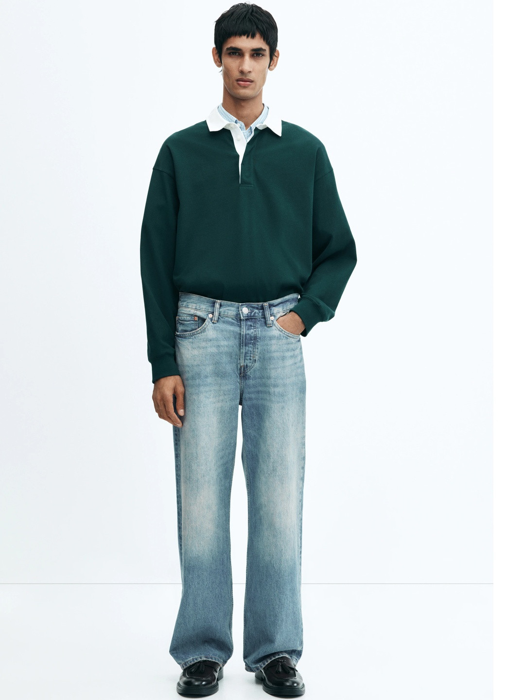 H&M Loose Straight Jeans