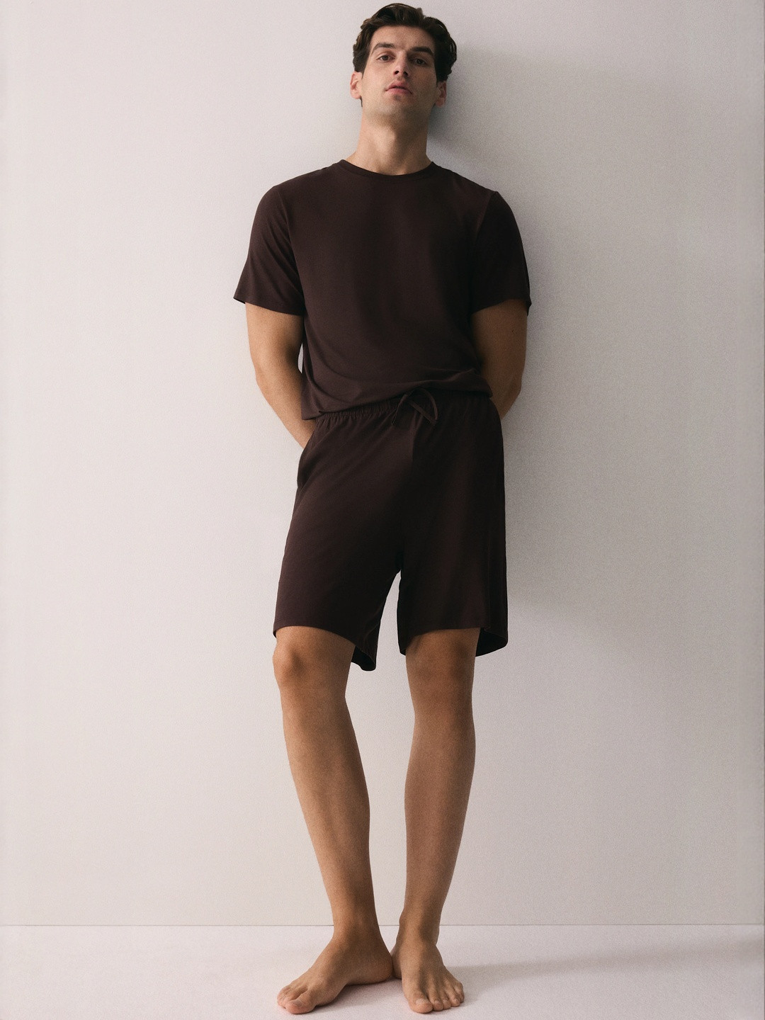 H&M Jersey Pyjama T-Shirt And Shorts